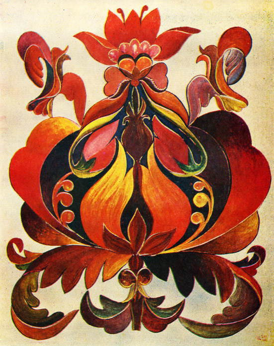 «Господиня». 1990-і рр. Картон, змішана техніка